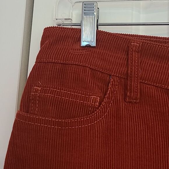 Tach Clothing Palma Pant Ruffle Corderoy Rust Colored Size L - Picture 7 of 14